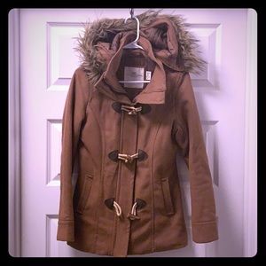 Camel pea coat